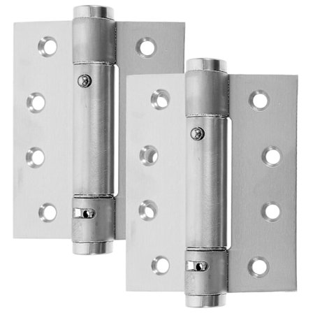 2 stk. Dørfjær for å lukke dør, skjermdørhengsel, aluminiumslegering, selvlukkende hengsel for dør