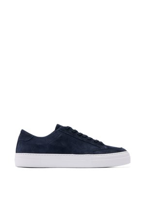 J.Lindeberg - Art Signature Suede Sneaker - Blue - Mann - 42