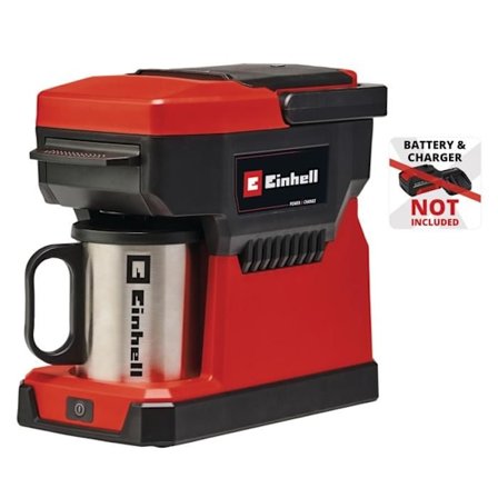 Einhell Trådlös kaffemaskin TE-CF 18 Li-Solo PXC (18V) Levereras utan batteri eller laddare