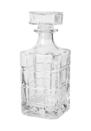 Åhléns Home Whiskykaraff FRANK 75 cl Serveringstillbehör Transparant ONESIZE