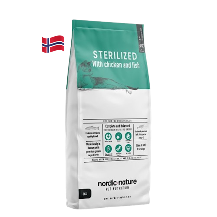 Nordic Nature - Sterilisert katt 6 kg - Katt - Kattefôr & kattemat - Tørrfôr for katt - ZOO.no