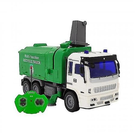 Rc Lastbil 4ch Fjernbetjening Renovationskøretøj Legetøjsbil