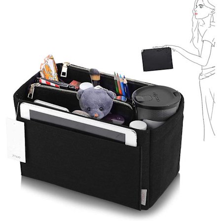 Punge Organizer, Filt Taske Organizer Punge Organizer Indsats Til Lv Speedy, Neverfull, Graceful, Neverfull,tote, Håndtaske,shaper - Snngv(S)