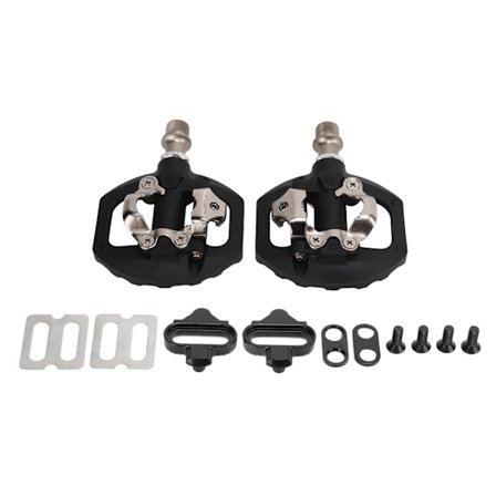 Dubbelsidig plattformsmultipedal för SPD-mountainbike, cykel, förseglade pedaler utan klossar för racercykel