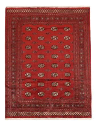 Pakistan Bokhara 2Ply Vloerkleed Oosters Donkerrood/Bruin (Wol, Pakistan)