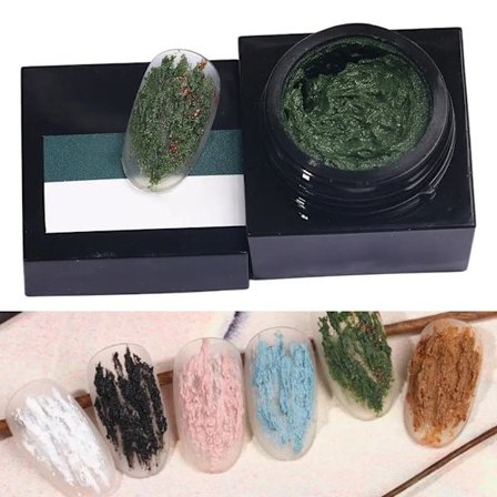 Kreativ 3D-snideri Gel Nagelkonst Kit Nagelkonst Dekorationer Nagellack Skulpterad Nagelgel Set Modellering Snideri Gel för Nybörjare