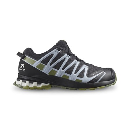 XA Pro 3D v8 GTX Shoe w Black/green Female