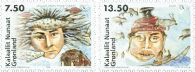 Grønland - Mytologi 2006 - Postfrisk sæt 2v