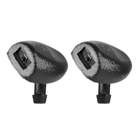 Uudet korkealaatuiset 2 kpl etuikkunan pyyhkijän vesisuihkutussuuttimet Käytännölliset Kestävät Sopivat