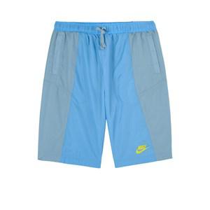 Kids - NIKE Blue Branded Workout Shorts 10-12 Years - Shorts - 10-12 years - Blue