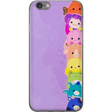 Kompatibelt Mobildeksel til Apple iPhone 6s Mørk silhuett av Jesus med tornekroner mot svart bakgrunn med sterk kontrast og hvit typografi