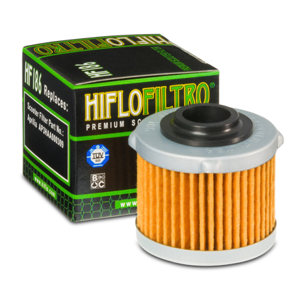 Filtre à Huile HIFLO Scooter - Aprilia Scarabeo 200 2011-2012