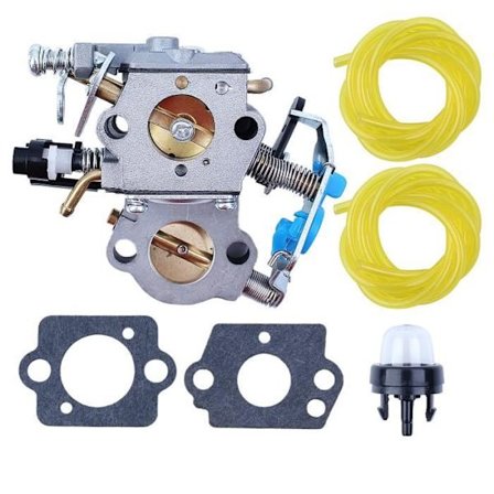 Ketjusahan kaasutin polttimotiivisteellä, yhteensopiva Husqvarna 455E 455 Rancher 460 461 moottorin kanssa