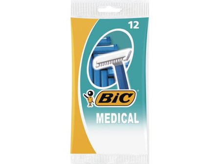 BIC Rakhyvel Medical 1-blad 12/fp - Lyreco - Sjukvård och omsorg - Hygien - Rakprodukter