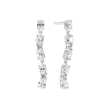 Sif Jakobs Jewellery Örhänge Ellera Ovale Sette Örhängen Dam Silver ONESIZE