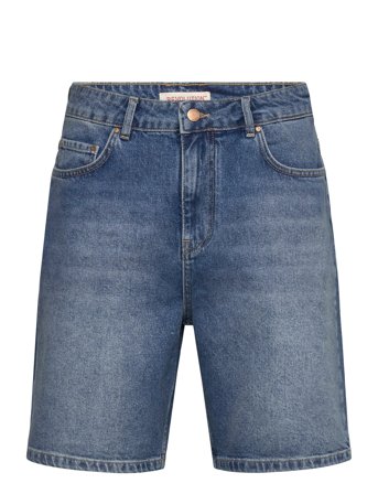 Revolution Loose-Fit Denim Shorts - Blue - 34