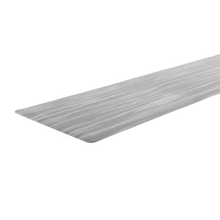 Anti-fatigue workplace mat STRETCH, 10 m full roll, W 1200 mm, grey