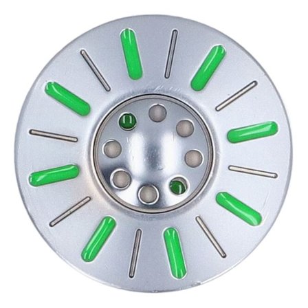 Metallinen sormenpään gyroskooppi stressinlievitykseen, valaiseva käden sormenpään pyörivä lelu toimistoon, bussiin, kotiin