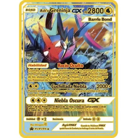 Grænseoverskridende dedikeret ny lommemonster spray drage spil specielt kort samling metal kort regnbue kort sprog