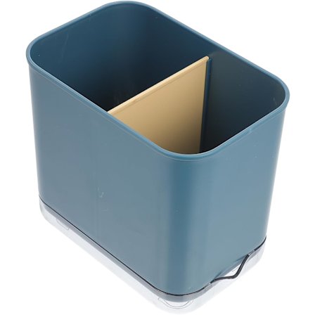 1 stk. Skrivebordsfodholder Køkkenredskabsholder Firkantet Stativ Tørrestativ