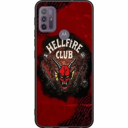 Motorola Moto G10 Svart Skal Hellfire Club - Stranger