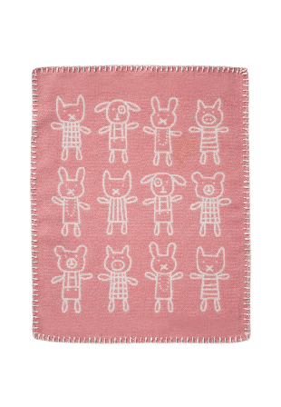 Klippan Snuttefilt Hug Bädda Unisex Rosa 34x40