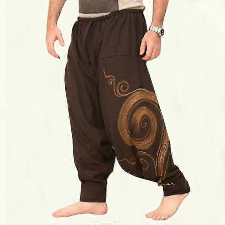 Nye Plus Size Bukser Herre Mote Haremsbukser Sommer Baggy Aladdin Hippie Yogabukser Plus Size