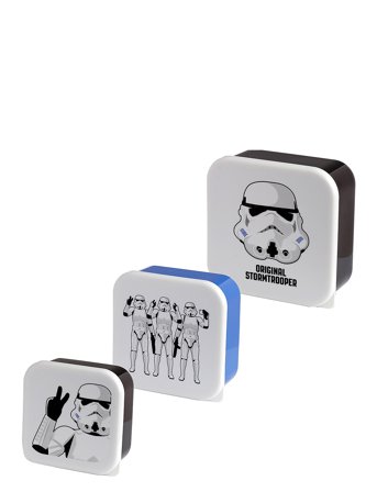 Puckator Set Of 3 Lunch Box S/M/L - Multi/patterned - ONE SIZE