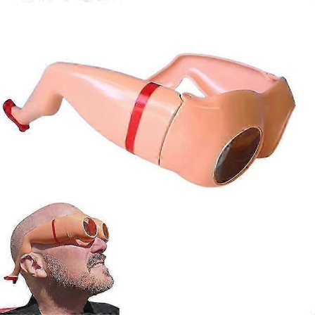 Nyhet Solbriller for ben og rumpe, morsomme spøk-briller for voksne, gag-briller, morsomme festkostyme-briller, gag-gave