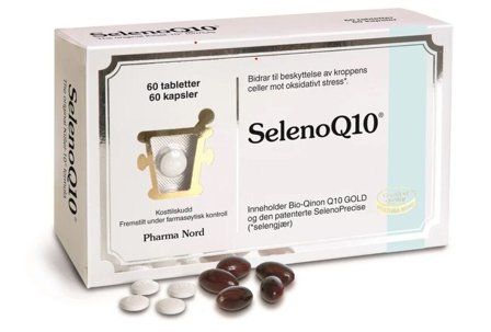 SelenoQ10 tabletter og kapsler 60+60 stk