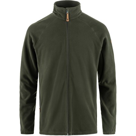 Fjällräven Övik Lite Fleece Jacka S - male - Deep Forest/Grön - Fleece