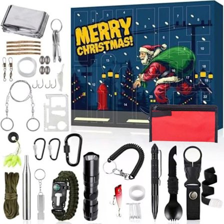 Julekalender Overlevelse 2024 Julekalender 24 dager med overlevelsesverktøy for menn og tenåringer