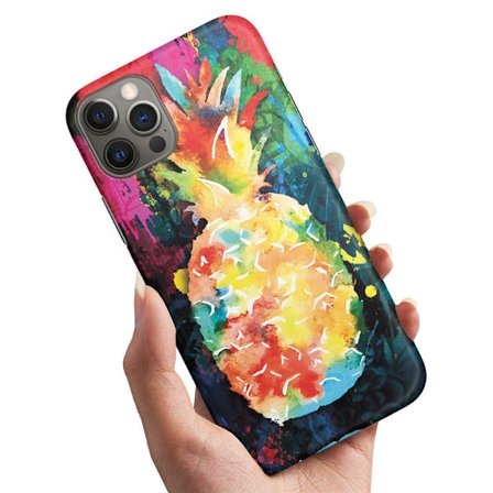 iPhone 13 Mini - Deksel/Mobildeksel Regnbue Ananas
