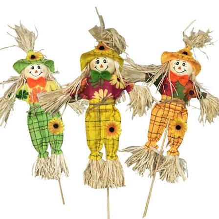 Halloween-pel tin koriste (3 kpl, satunnainen)