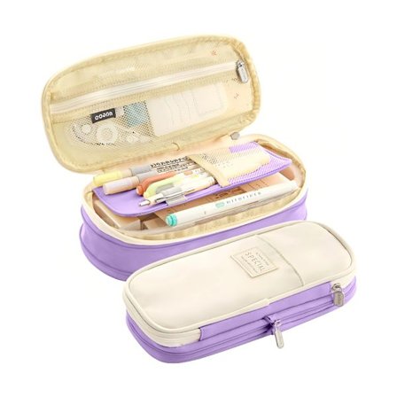 Large Capacity Pencil Case Handheld Pen Bag School Pencil Pouch for Teen Girls Boys Men Women Adults