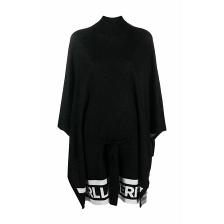 Karl Lagerfeld, Capes Zwart, Dames, Maat:S,wol