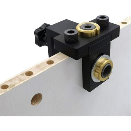 8/10/15mm Lomme Jiggsett, Justerbar Borveiledning 3 i 1 Trearbeid