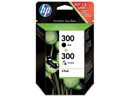 HP Bläckpatron CN637EE 300 Svart+Färg - Lyreco - Toner och bläck - Bläckpatroner - Bläckpatroner HP