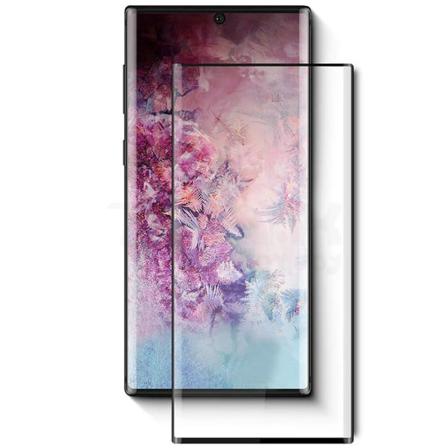 Samsung Galaxy Note 10 Plus Heltäckande 3d Härdat Glas Skydd Transparent