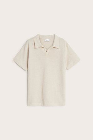 Kappahl | Finstickad pikétröja | Beige