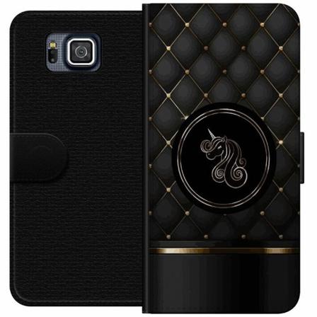 Samsung Galaxy Alpha Plånboksfodral Luxury Unicorn