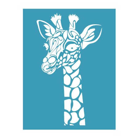 Sjiraff Silketrykk Stencil Mesh Overføringer