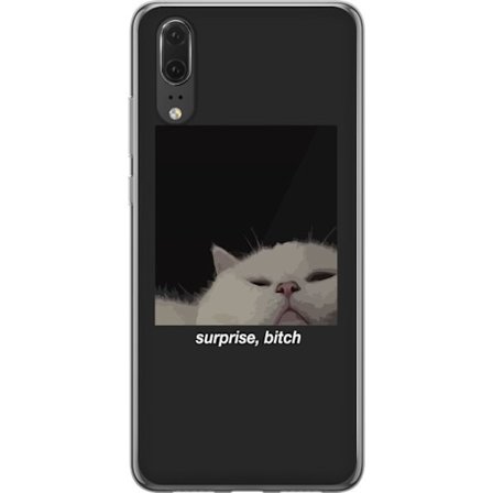Kompatibelt Mobilskal till Huawei Huawei P20 surprise, bitch