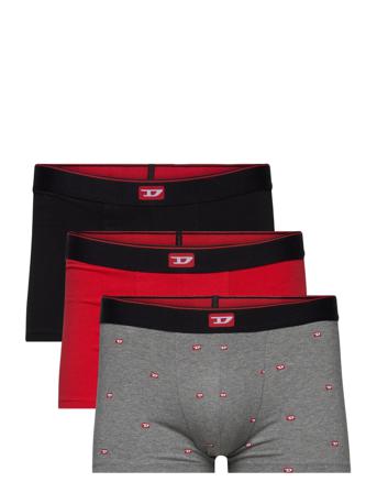Umbx-Damienthreepack Boxer-Shorts Boxerkalsonger Röd Diesel Men