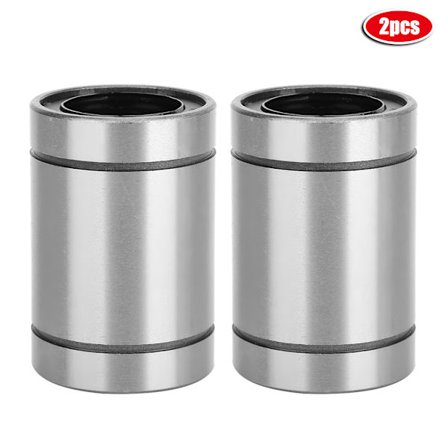 2 stk. lineær bevegelseslager stål høy nøyaktighet for industriell automatisering LM25Uu LM20Uu LM16UU (LM20UU)