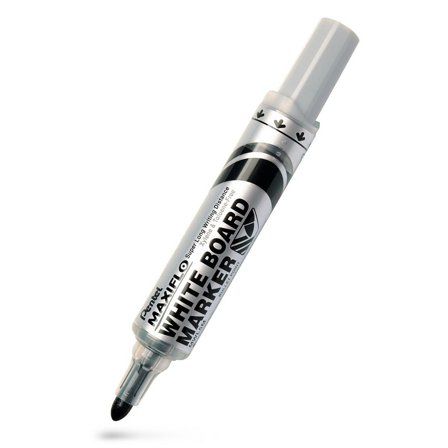 PENTEL Whiteboardpenna Maxiflo rund svart - Lyreco - Kontorsmaterial - Pennor - Whiteboardpennor - Rund spets
