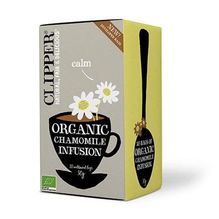 Clipper Kamille Te Ø 20 breve, Helse & Madvarer, Te, Kamillete