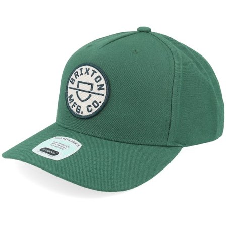Brixton - Verde adjustable Boné - Crest C Spruce Adjustable @ Hatstore