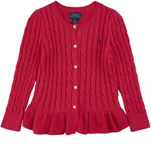 Kids - Ralph Lauren Cable Knit Cardigan Pink 2 Years - Jumpers and knitwear - 2 years - Pink