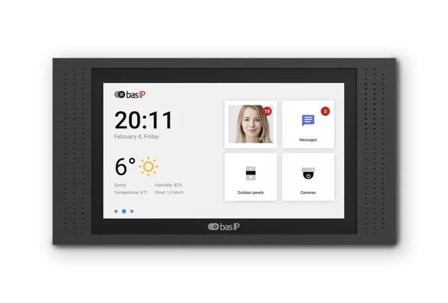 BAS IP BAS-IP Innensprechstelle AT-07L schwarz *Residential*